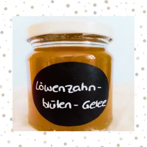Löwenzahnblüten-Gelee